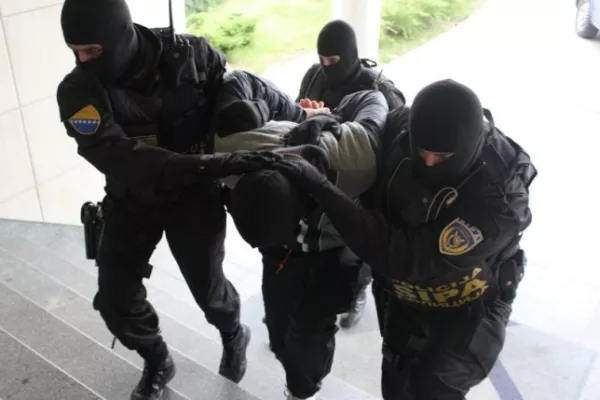 A special police task force (SEK) after the fatal knife attack Friday at the festival in Solingen, August 2024